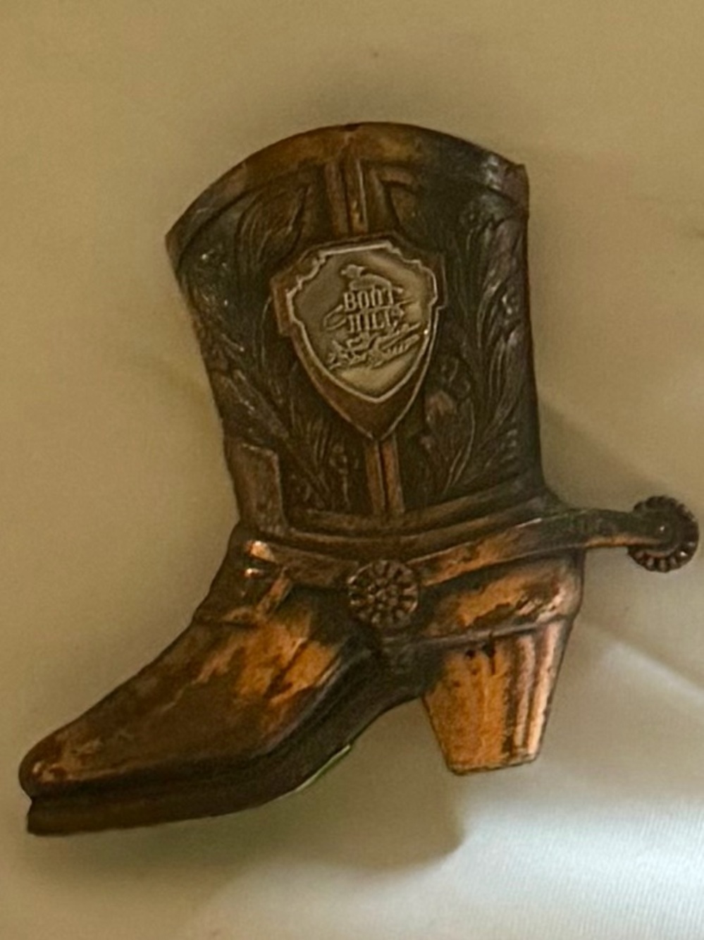 Vintage 60/70’s Boot Hill Cemetery Dodge City Miniature Cowboy Boot